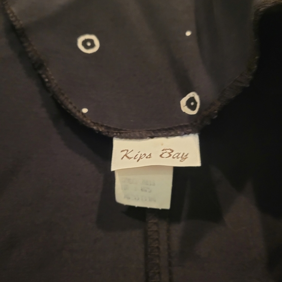 VINTAGE NAVY AND WHITE CROP JACKET AND PLEATED PANTS SET - Picture 8 of 12